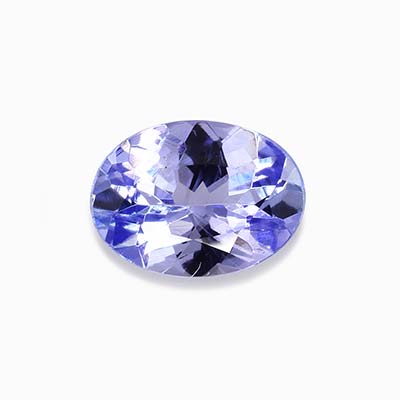 Natural 7x5x3.10mm Faceted Oval Tanzanite