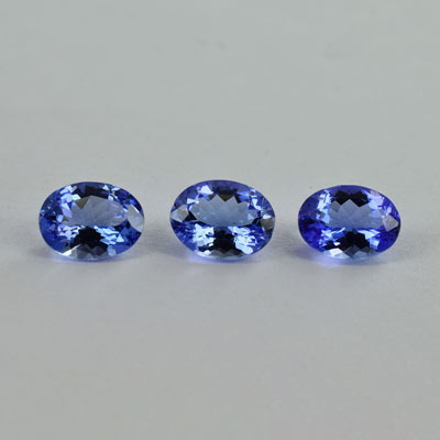 Natural 9x7x4.30mm Faceted Oval Tanzanite