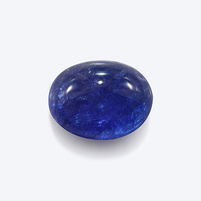 Natural 10x8x4.8mm Cabochon Oval Tanzanite