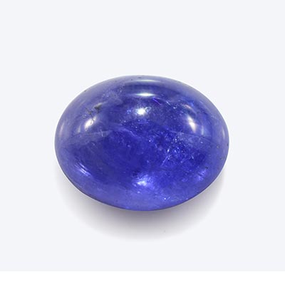 Natural 10x8x5.2mm Cabochon Oval Tanzanite