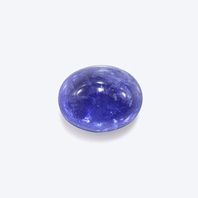 Natural 10x8x5.4mm Cabochon Oval Tanzanite