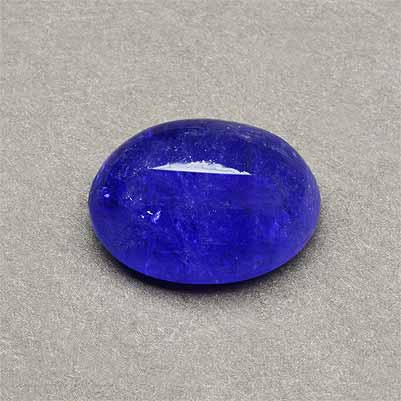 Natural 16x12x7.2mm Cabochon Oval Tanzanite