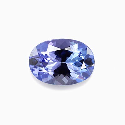 Natural 7x5x3.4mm Faceted Oval Tanzanite