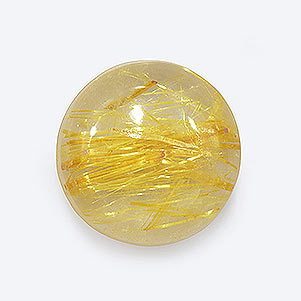 Rutilated on sale quartz cabochon